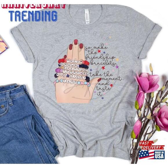 Other - Make The Friendship Bracelets Concert Festival Tee Classic 2 Sided